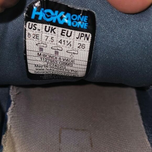 Wide Hoka Men 8 Comfy footwear main image 6